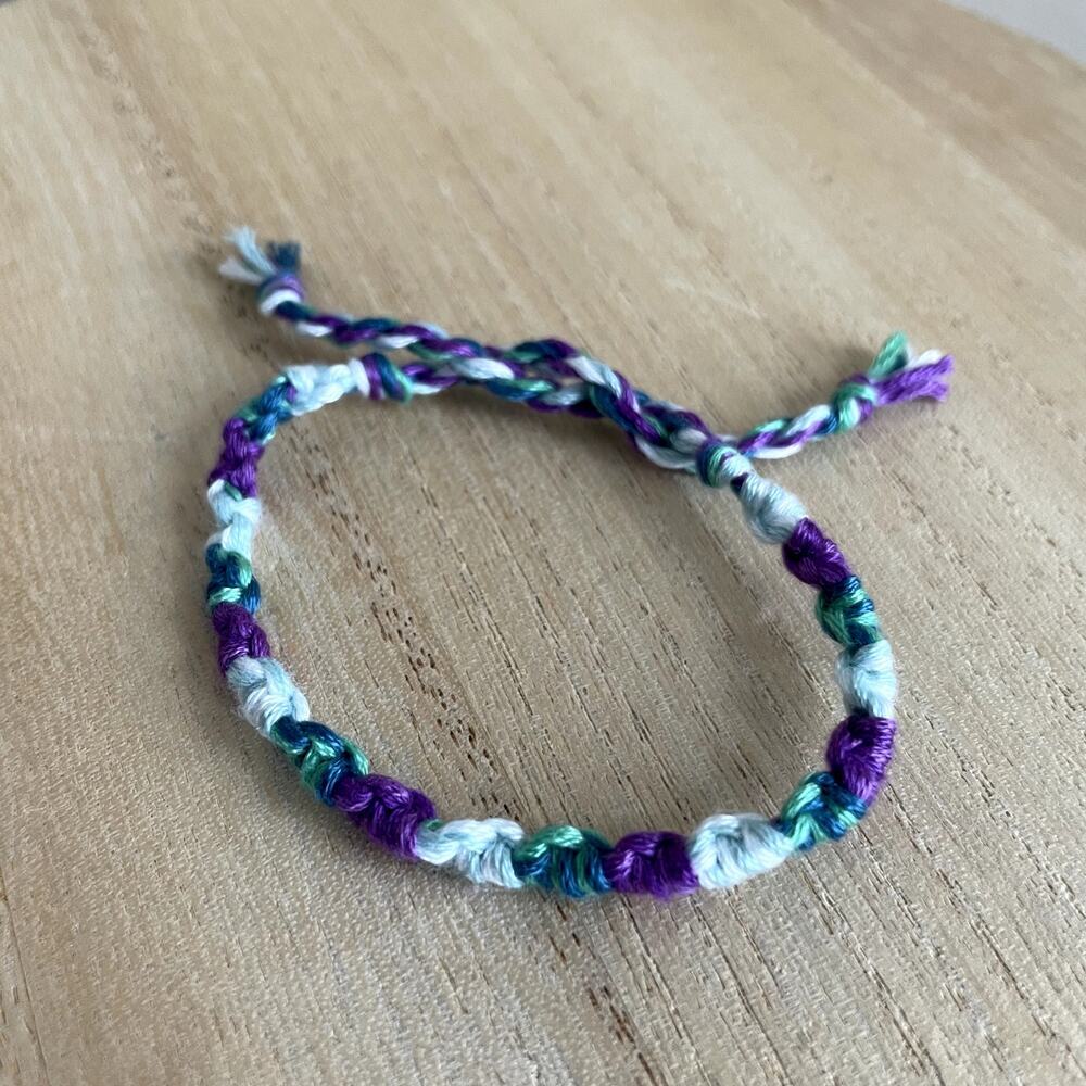 Linnea Bracelet anklet trendy comfortable tie embroidery thread woven gift